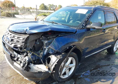 2017 Ford Explorer Xlt z USA, uszkodzony, nr VIN 1FM5K8D89HGA83876